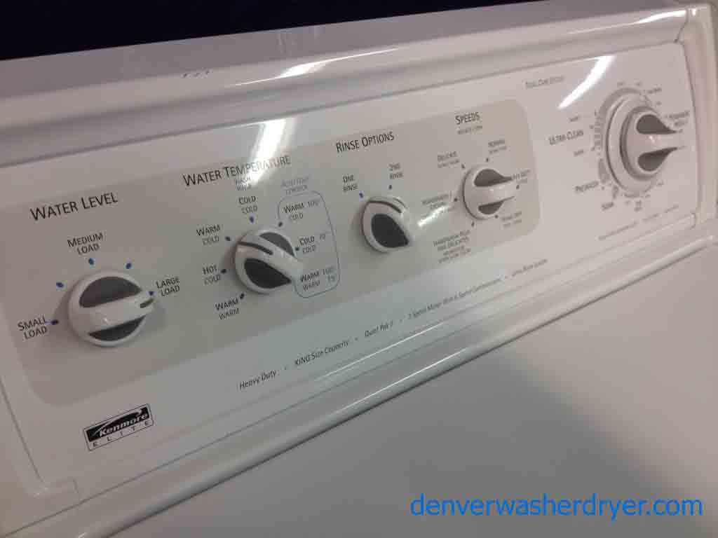 Large Images For Kenmore Elite Washer Dryer Set 1326