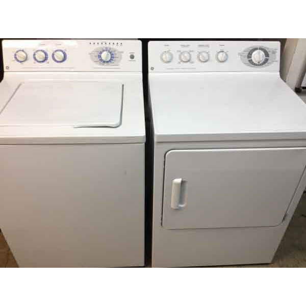 Solid GE Washer/Dryer Set - #299 - Denver Washer Dryer