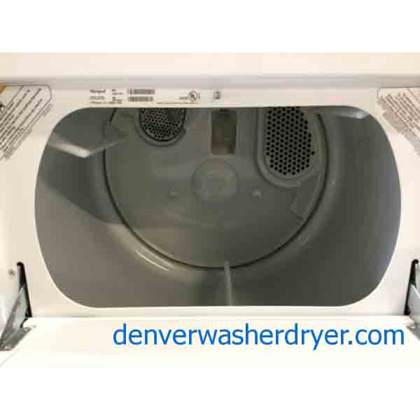 Direct-Drive Whirlpool Washing Machine and Matching Electric Dryer, Heavy-Duty, Full-Size
