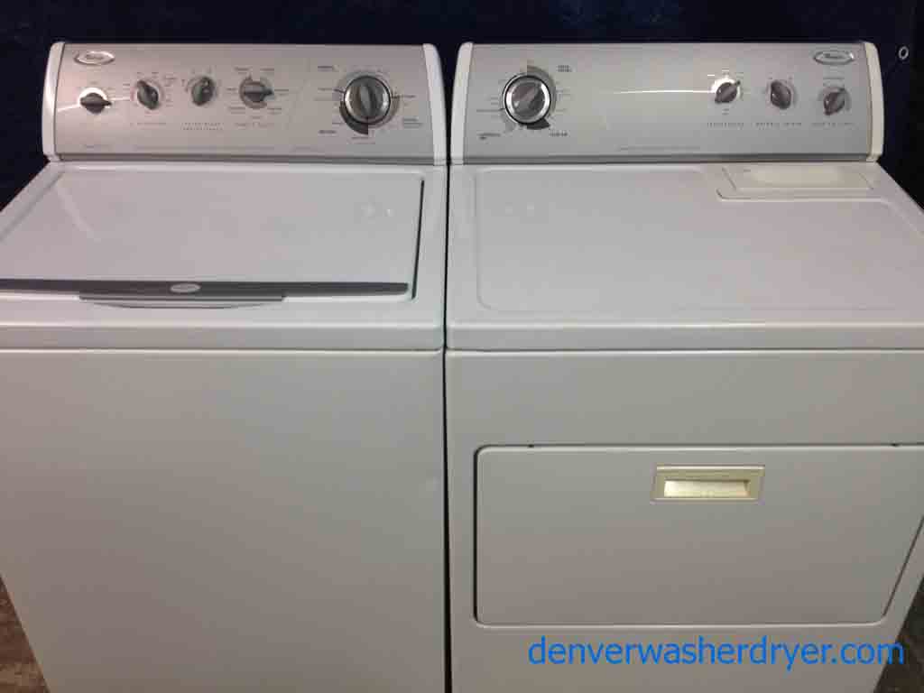 Whirlpool Washer/Dryer Ultimate Care II, nice solid set, good features