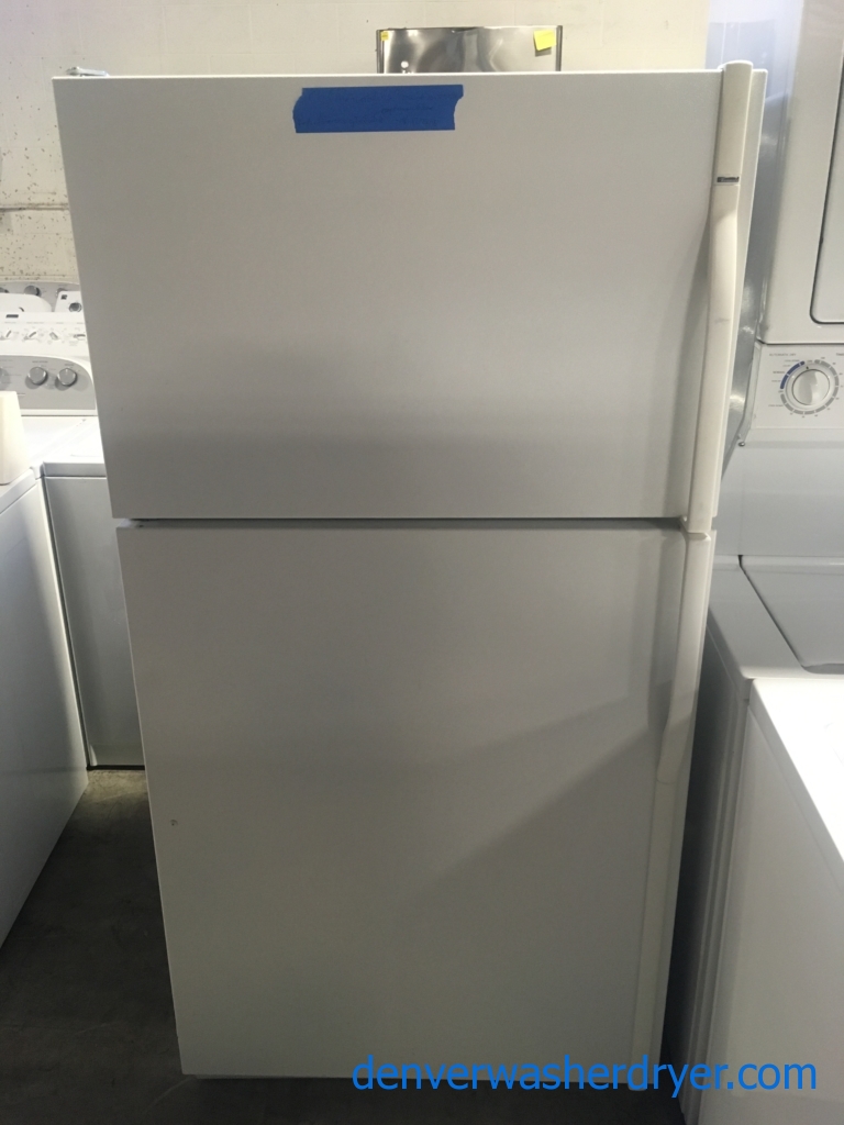 Large Images For Kenmore Top Mount Refrigerator 21 Cu Ft White 4519